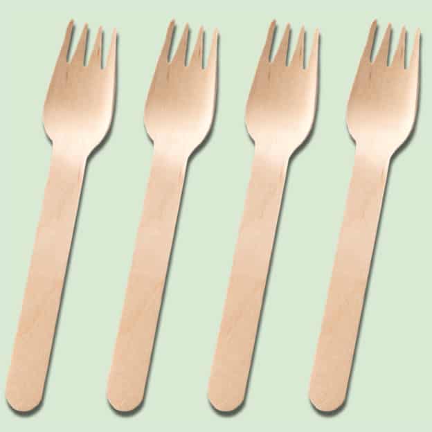 Sodebo : Kits de 5 fourchettes en bois biodégradables gratuits