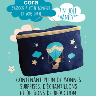 Vanity bébé gratuit chez Cora