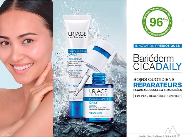 testez les soins Bariéderm Cica-Daily d’Uriage avec Sampleo