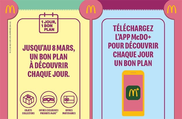 McDo 1 jour 1 bon plan : 1 offre cadeau ou promo journalière