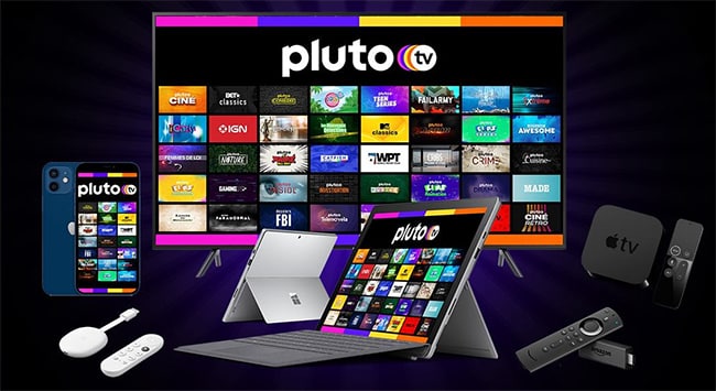 cadeaux à gagner avec Pluto TV