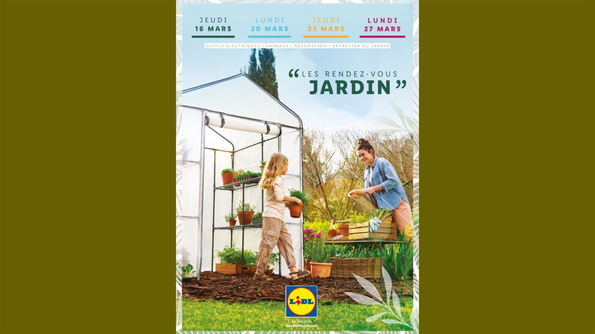 catalogue Lidl jardinage jardin 2023