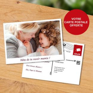 Bon plan Cewe : Carte postale personnalisable gratuite