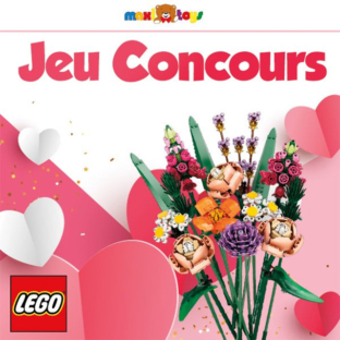 Jeu Maxi Toys : bouquets de fleurs LEGO à gagner