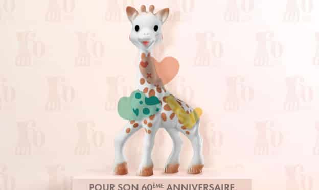 Jeu Sophie La Girafe : 60 coffrets collector à gagner
