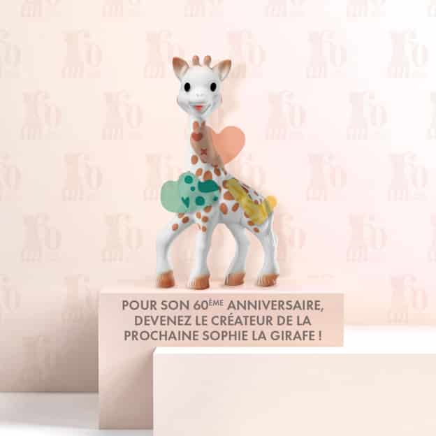 Jeu Sophie La Girafe : 60 coffrets collector à gagner