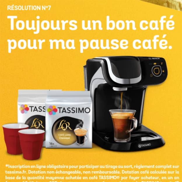 Jeu Les très très bonnes résolutions de Tassimo sur jeu.tassimo.fr