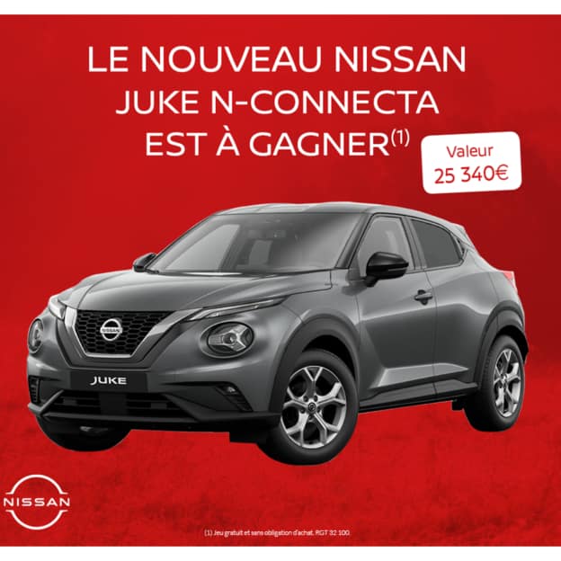 Jeu Blancheporte : Voiture Nissan Juke à remporter