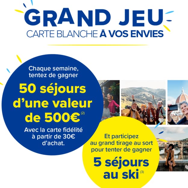 jeu concours carrefour voyage