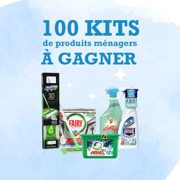 Jeu Envie de Plus : Kit nettoyage à gagner