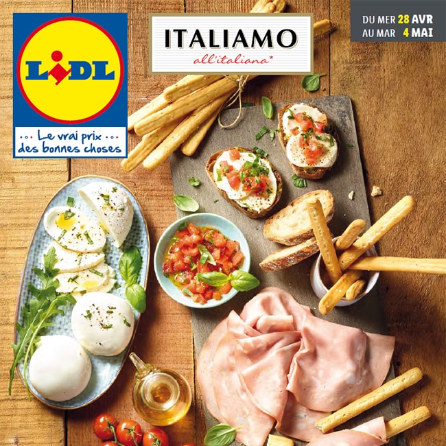 Catalogue Lidl Italiamo du 28 avril au 4 mai 2021