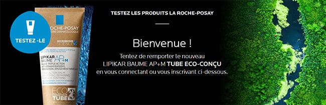 Testez gratuitement un Lipikar baume AP+M Tube éco-conçu La Roche-Posay