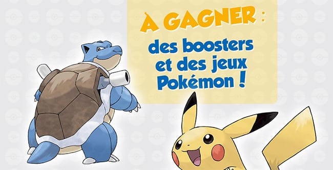 Les cadeaux à gagner au jeu Pokémon de Maxi Toys