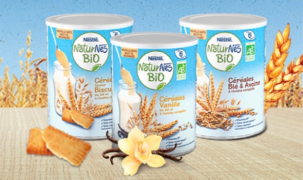 Test Nestlé : Boîtes de Céréales NaturNes Bio gratuites