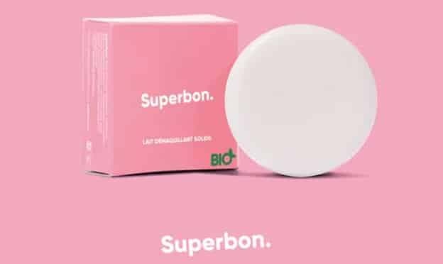 Test Superbon : Lait démaquillant solide bio gratuit