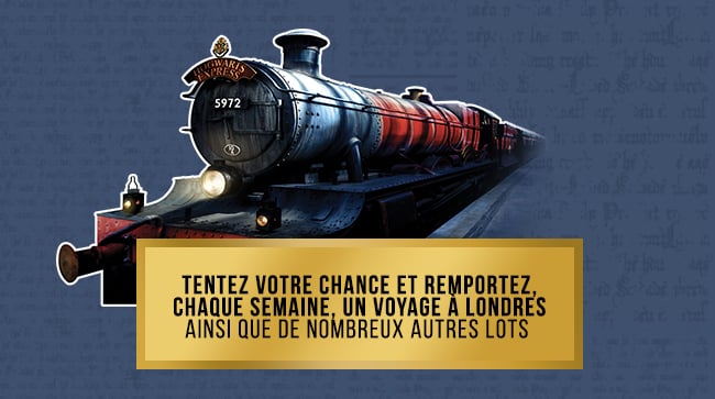 Les cadeaux Harry Potter à gagner avec le jeu de la Monnaie de Paris