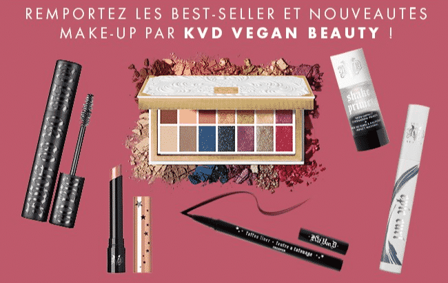 10 coffrets de cosmétiques KVD Vegan Beauty à remporter