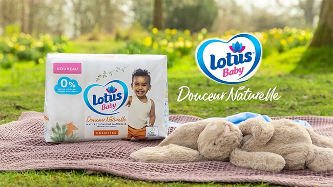 tester gratuitement les nouvelles couches Douceur Naturelle de Lotus Baby