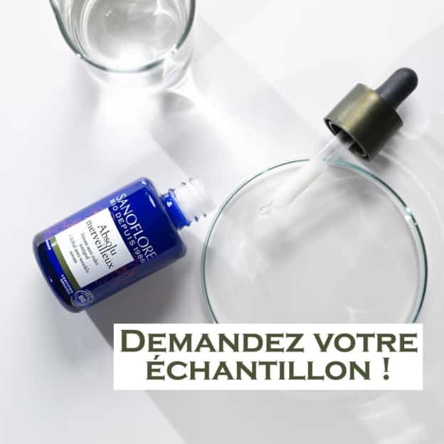 Échantillon gratuit Sanoflore du sérum anti-rides Absolu Merveilleux