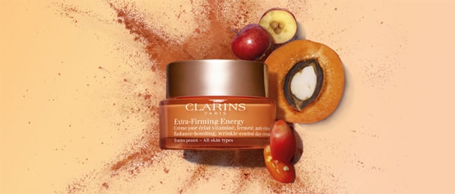 testez le soin Clarins Extra-Firming Energy grâce à une dose d'essai offerte