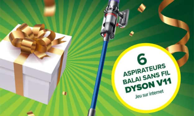Jeu Carrefour Contact Incroyable Anniversaire : Dyson à gagner