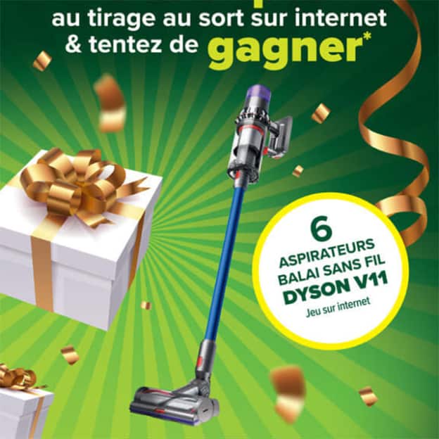 Jeu Carrefour Contact Incroyable Anniversaire : Dyson à gagner