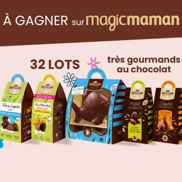 Jeu Magicmaman : Chocolats Révillon de Paques à gagner