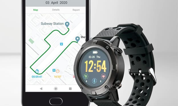 Lidl : Montre fitness connectée avec GPS pas chère à 64,99€