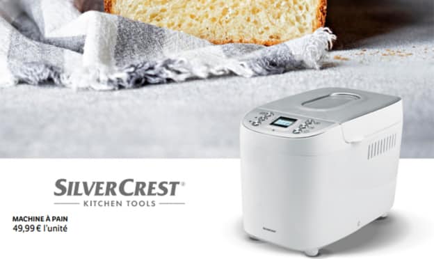 Lidl : Machine à pain SilverCrest pas chère