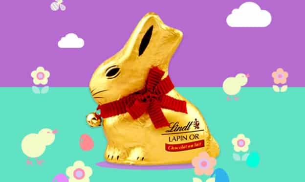 ODR Shopmium : Lapin Or Lindt gratuit car 100% remboursé