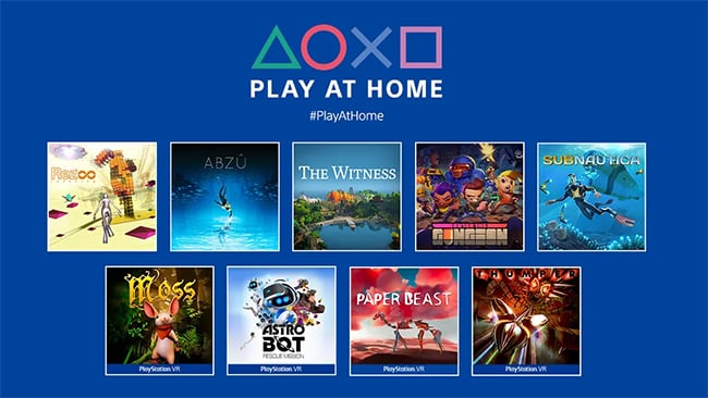 Play at Home édition 2021 : Téléchargez gratuitement des jeux sur PS4 et PS5