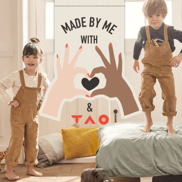 Patron gratuit de la salopette pour enfants par TAO