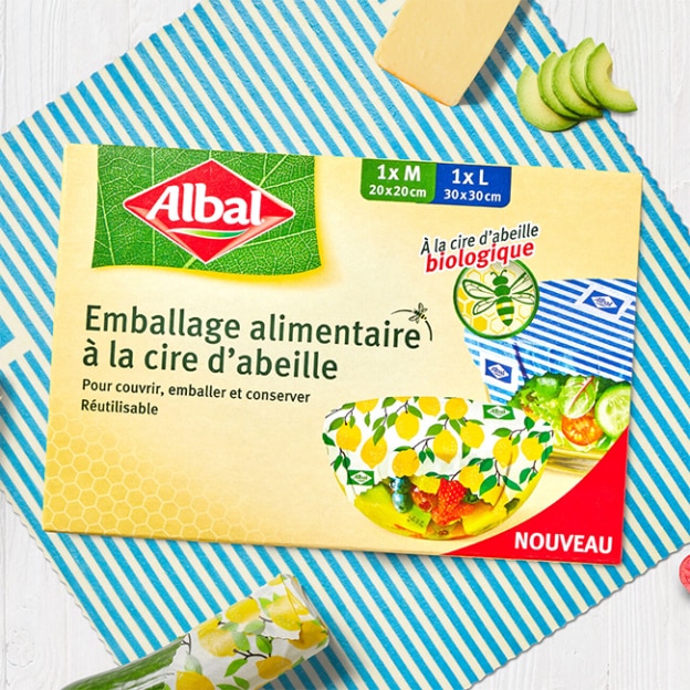 Test Albal : Emballages alimentaires à la cire d’abeille gratuits