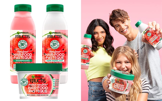 tester gratuitement les soins Fructis Hair Food Pastèque de Garnier avec Sampleo