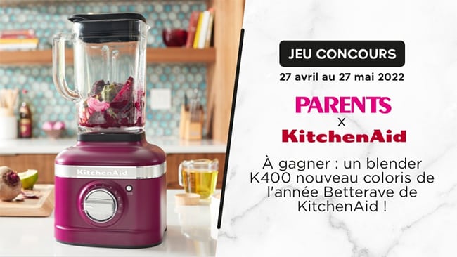 Tentez de remporter votre Blender Artisan K400 KitchenAid avec Parents