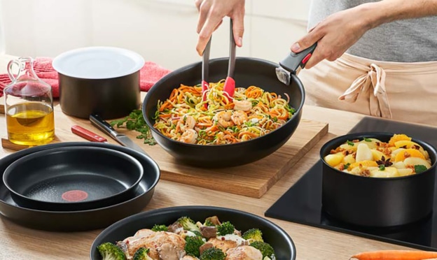 Vignette Tefal de Carrefour : Poêles, wok, casseroles… dès 7€