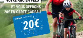 Decathlon Occasion : Vente / rachat vélo + 20€ offerts en carte cadeau