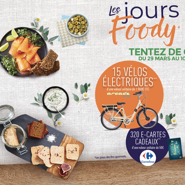 Grand jeu Les Jours Foody de la Maison Foody