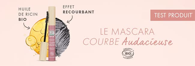 Testez le nouveau mascara Courbe Audacieuse So'BiO étic