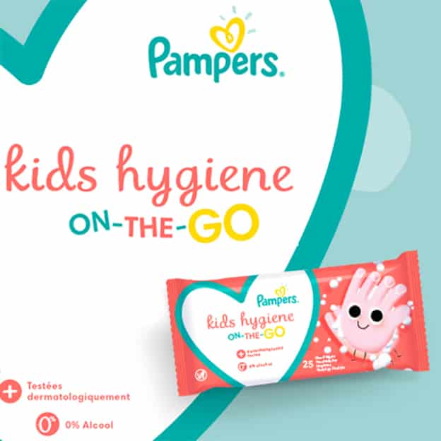 Test Pampers : Ligettes nettoyantes pour enfants