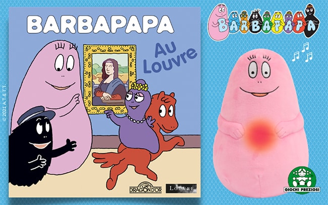 Gagnez un livre Barbapapa au Louvre ou une peluche berceuse et lumineuse avec TF1