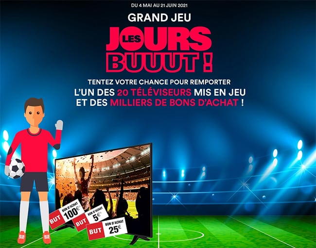 Gagnez une télé Smart TV 4K ou un bon d’achat But