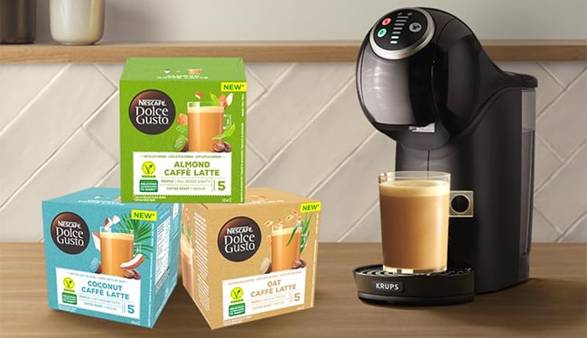 Testez gratuitement les boissons végétales Nescafé Dolce Gusto