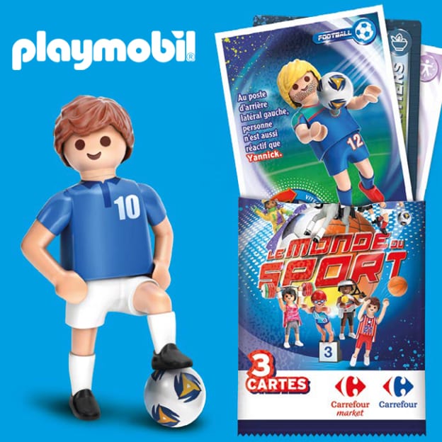 Carrefour : Cartes Playmobil offertes + album + réduction