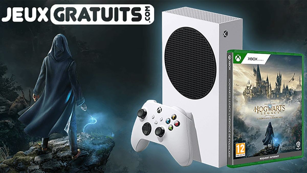 Console Xbox Series S + jeu Hogwarts Legacy à gagner