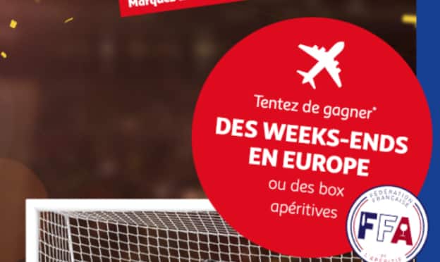 Jeu Auchan foot 2021 : Box Apéritive et séjours à gagner