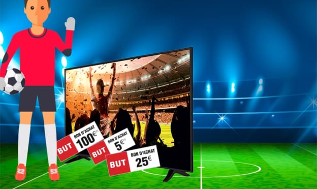 Jeu Les Jours But : TV 4K et bons de réduction à gagner