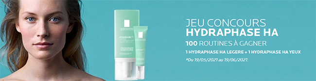 Tentez de gagner des soins Hydraphase HA de La Roche-Posay