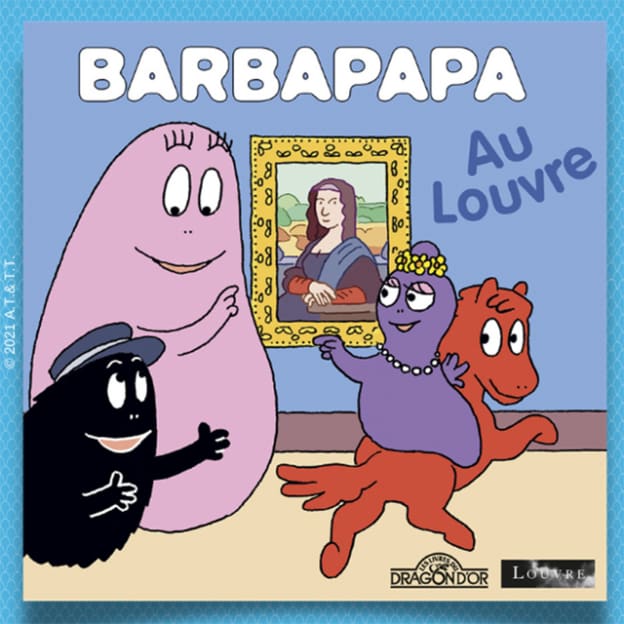 Jeu TF1 : Livres et peluches « Barbapapa au Louvre » à gagner