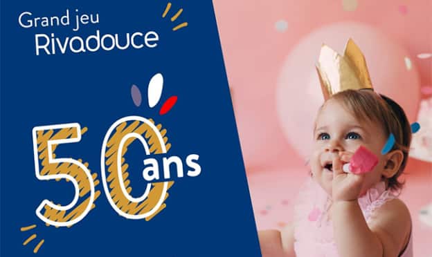 Jeu Rivadouce : + de 1300€ cadeaux pour bébés à gagner